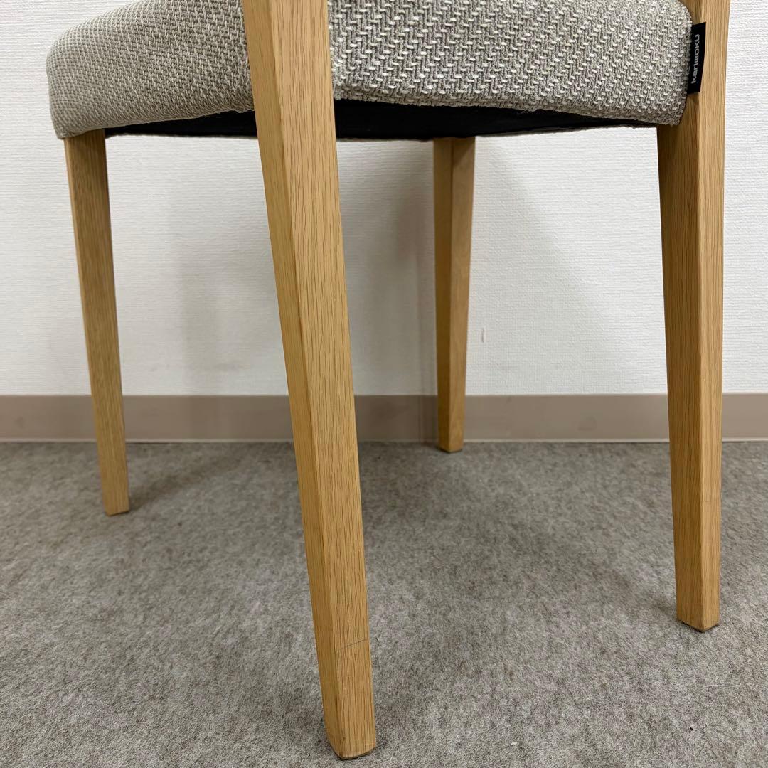 【karimoku】食堂椅子CU1615E380(2017年生産)No.2