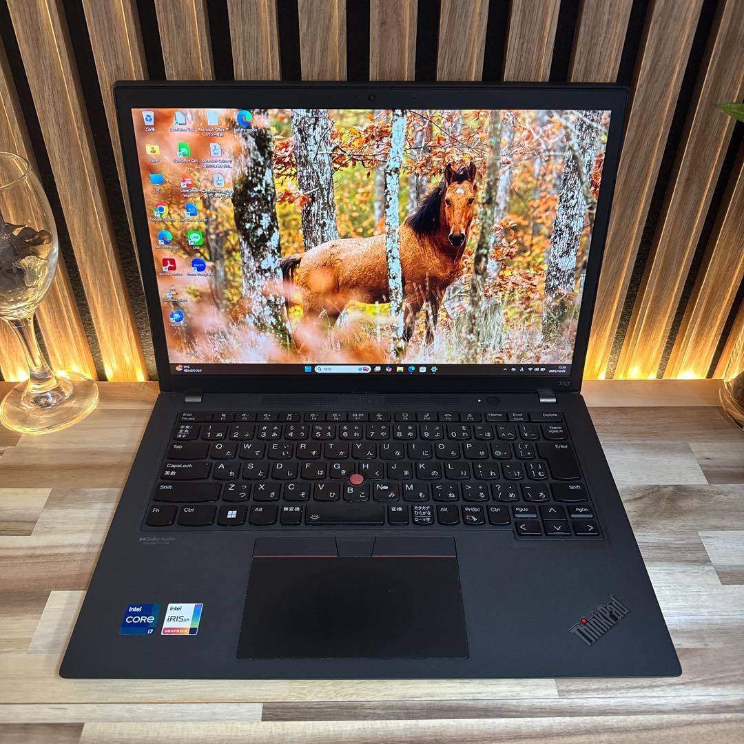 LTEモデル‼️ThinkPad X13☘2023年製☘16GB☘ノートパソコン