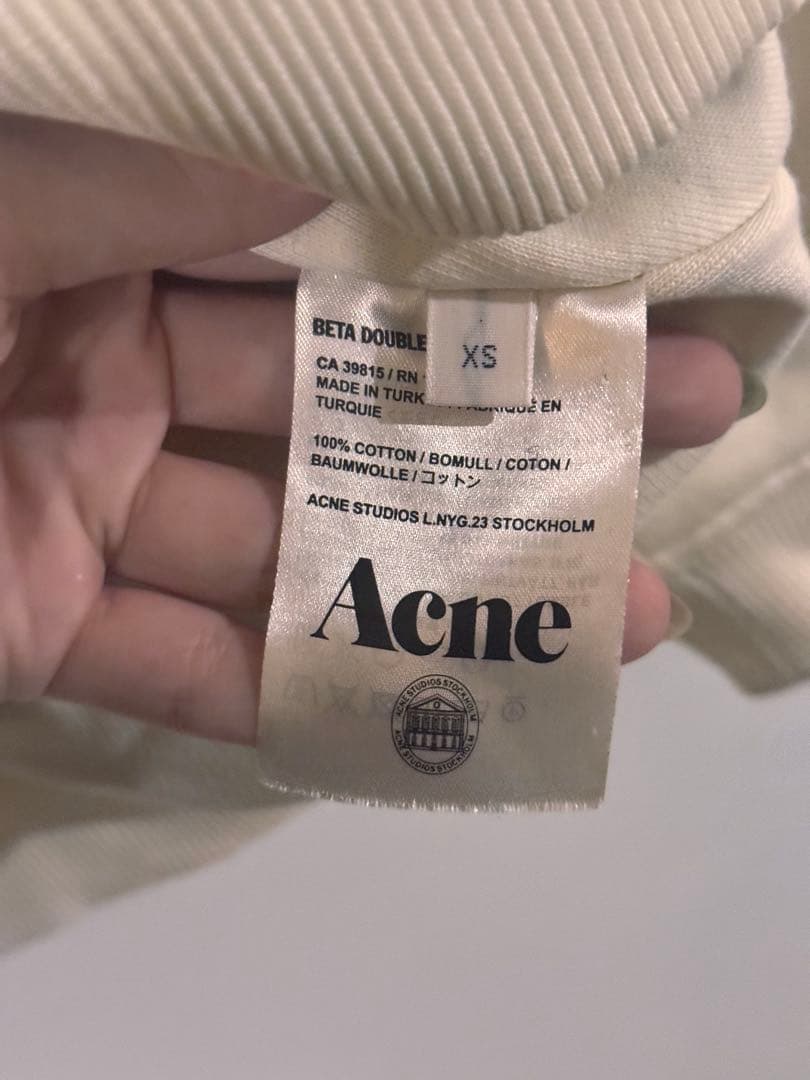 ACNE STUDIOS オーバーサイズ　トレーナー　ユニセックス　名作