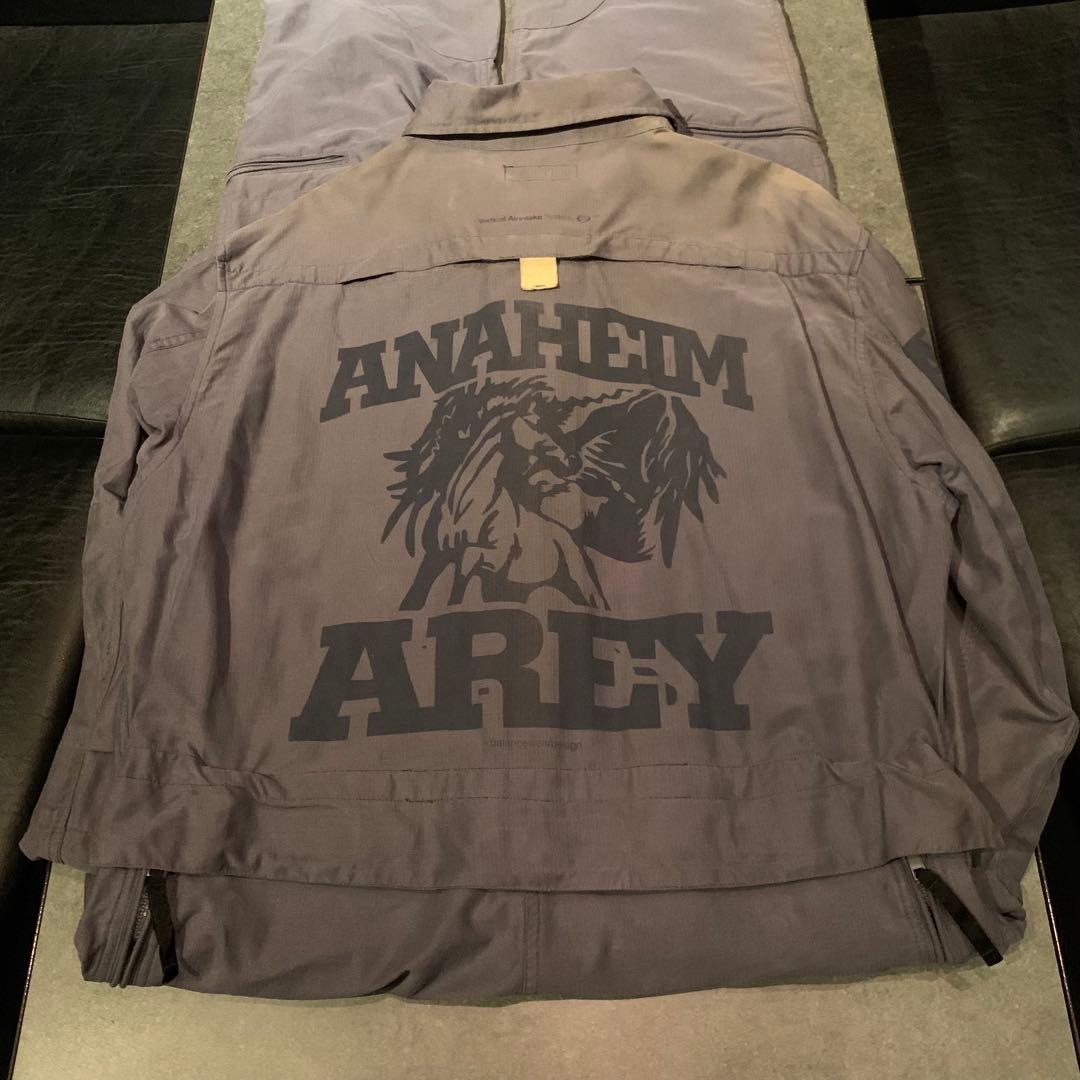 バランスウェアデザイン ツナギ ミリタリー ブルーグレー XL