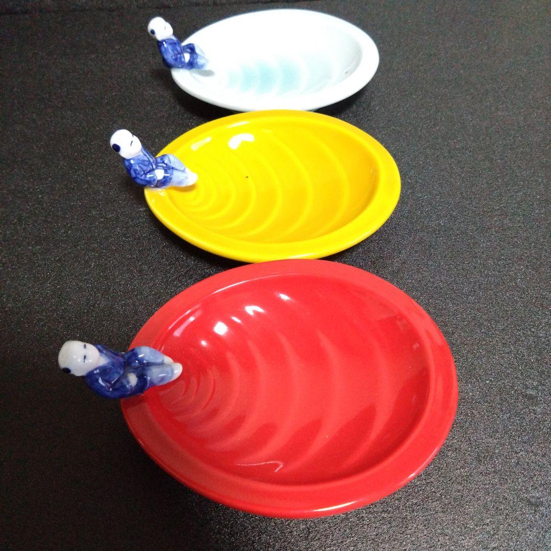 未使用 波佐見焼 光琳窯 一閑人 銘々皿5枚　お祝い　縁起物