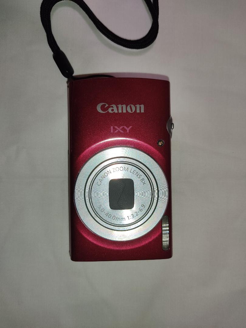 【ジャンク】Canon IXY120 コンパクトデジタルカメラ レッド