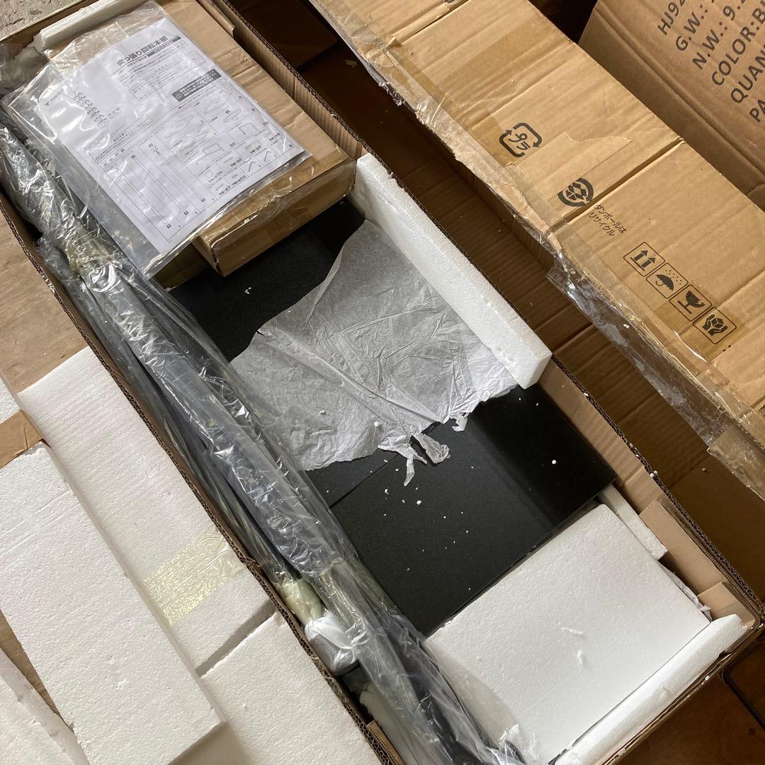 YAMAZEN 本棚 突っ張り 回転式本棚 つっぱり棚 回転 大容量 ブラック