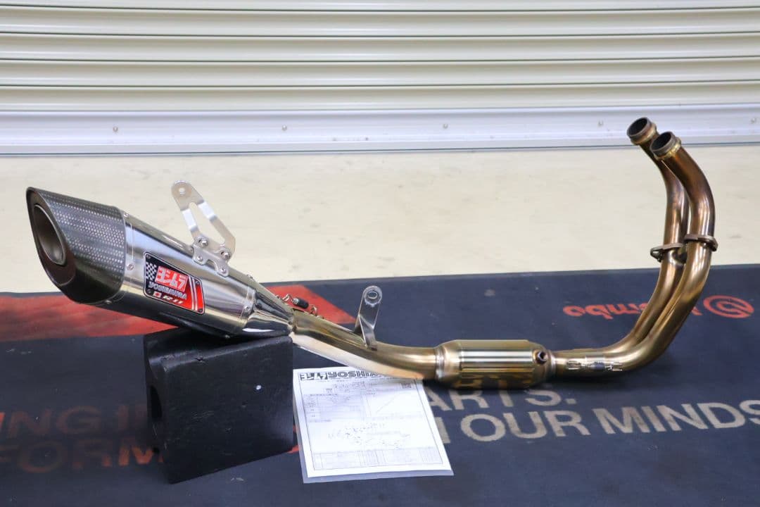 MT-07 XSR700 ヨシムラR-11 フルエキマフラー　14-20