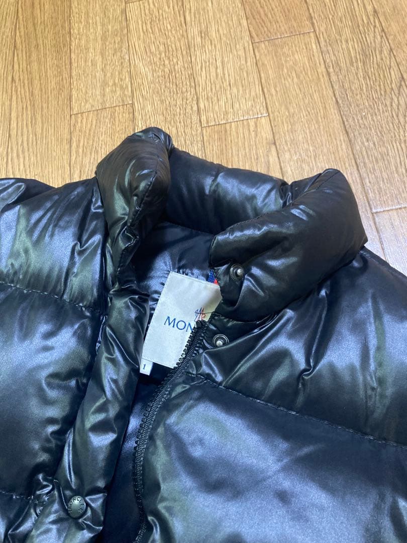 ONE⭐︎MONCLER モンクレール ブラック ダウンジャケット　1