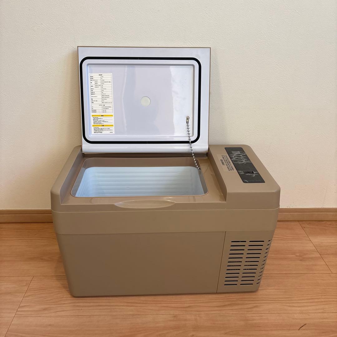 【一度使用のみ】パワーアーク25L ポータブル冷蔵庫　コヨーテタン