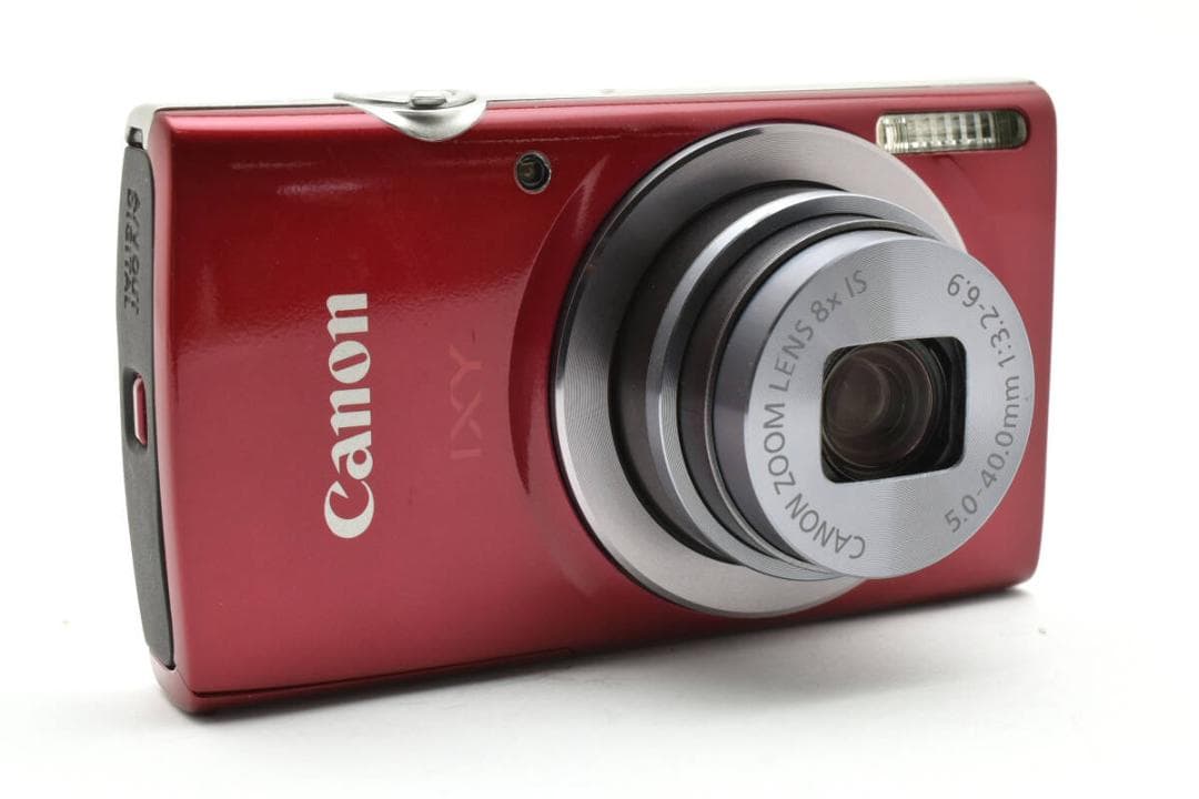 超美品 キヤノン IXY160 コンパクトデジタルカメラ レッド Canon