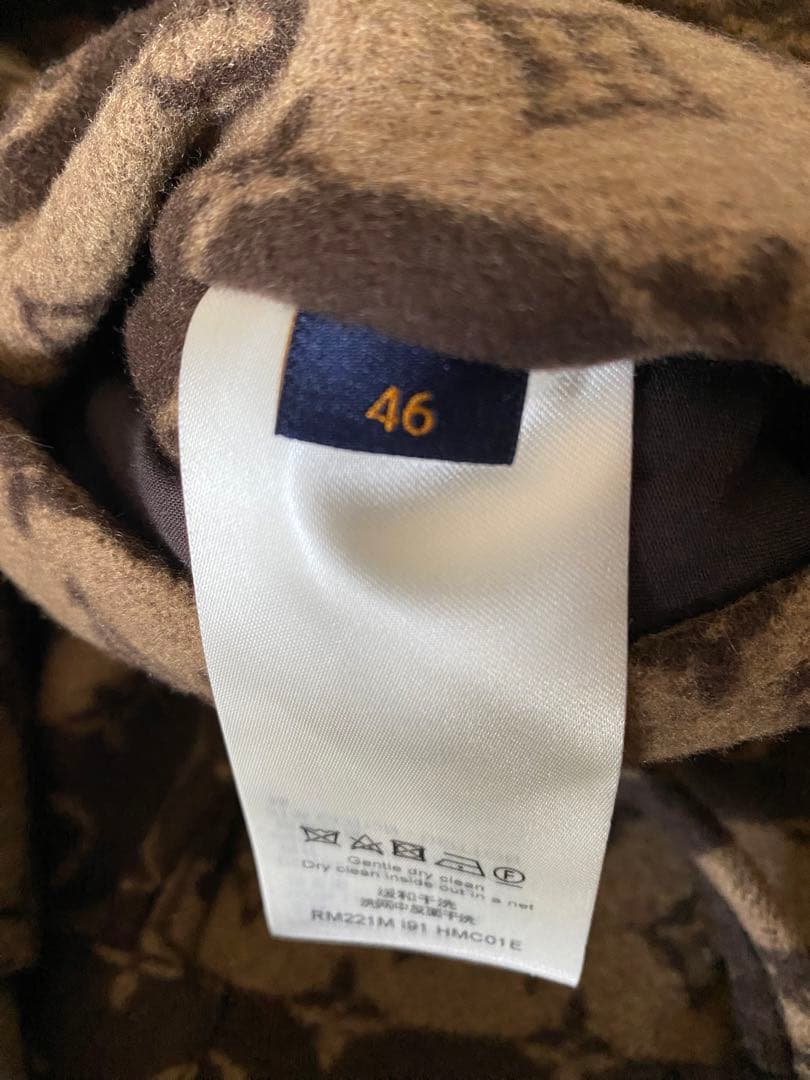 LOUIS VUITTON x Nigo モノグラムクロップドピーコート