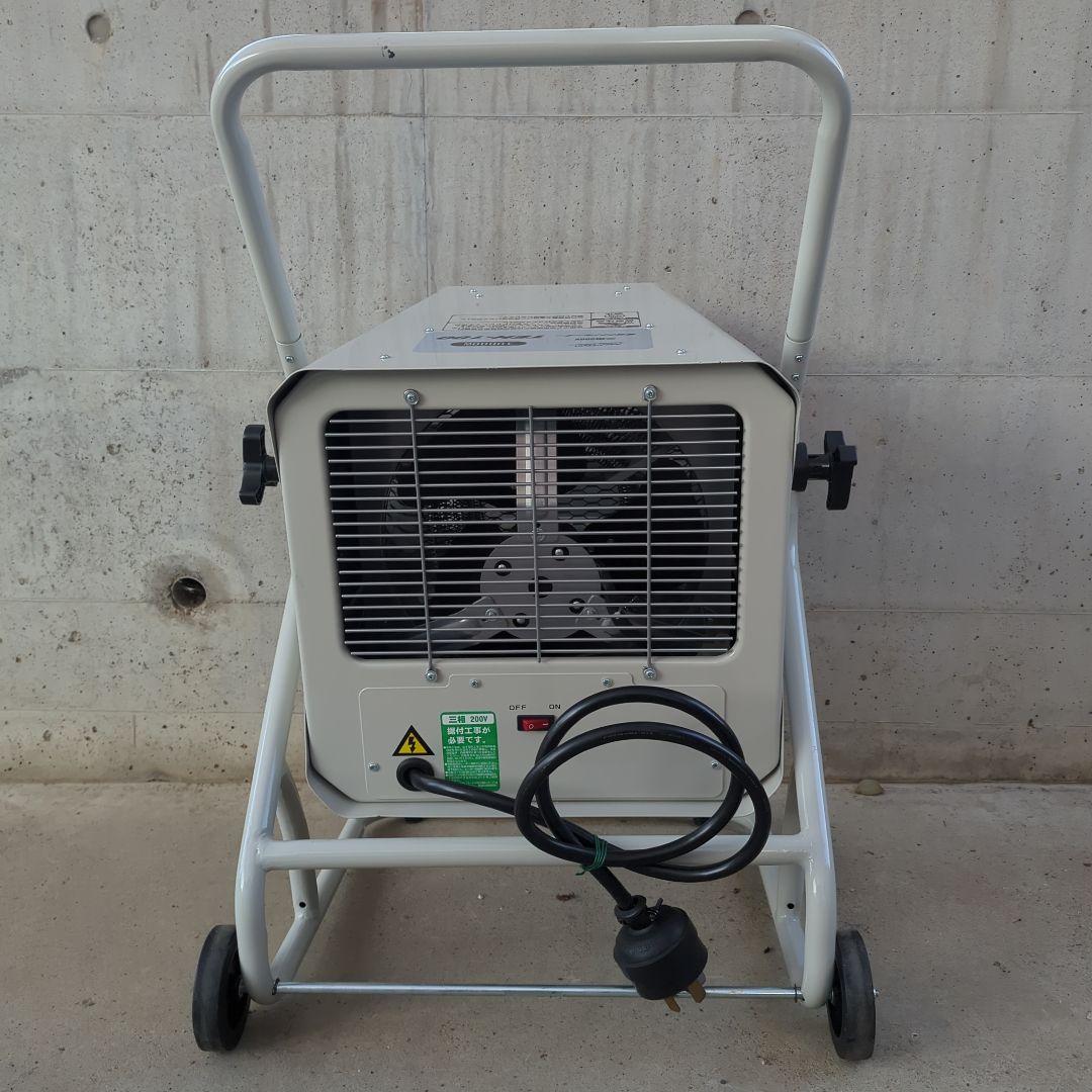 ナカトミ 電気ファンヒーター TEH-100 10000W 2022年製