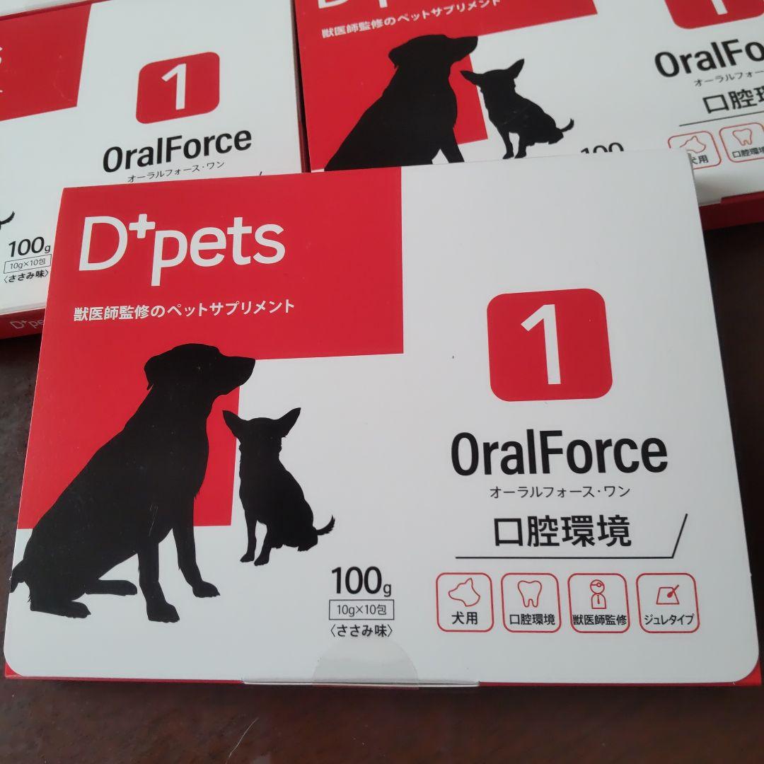 D+pets OralForce 口腔環境 100g×５箱