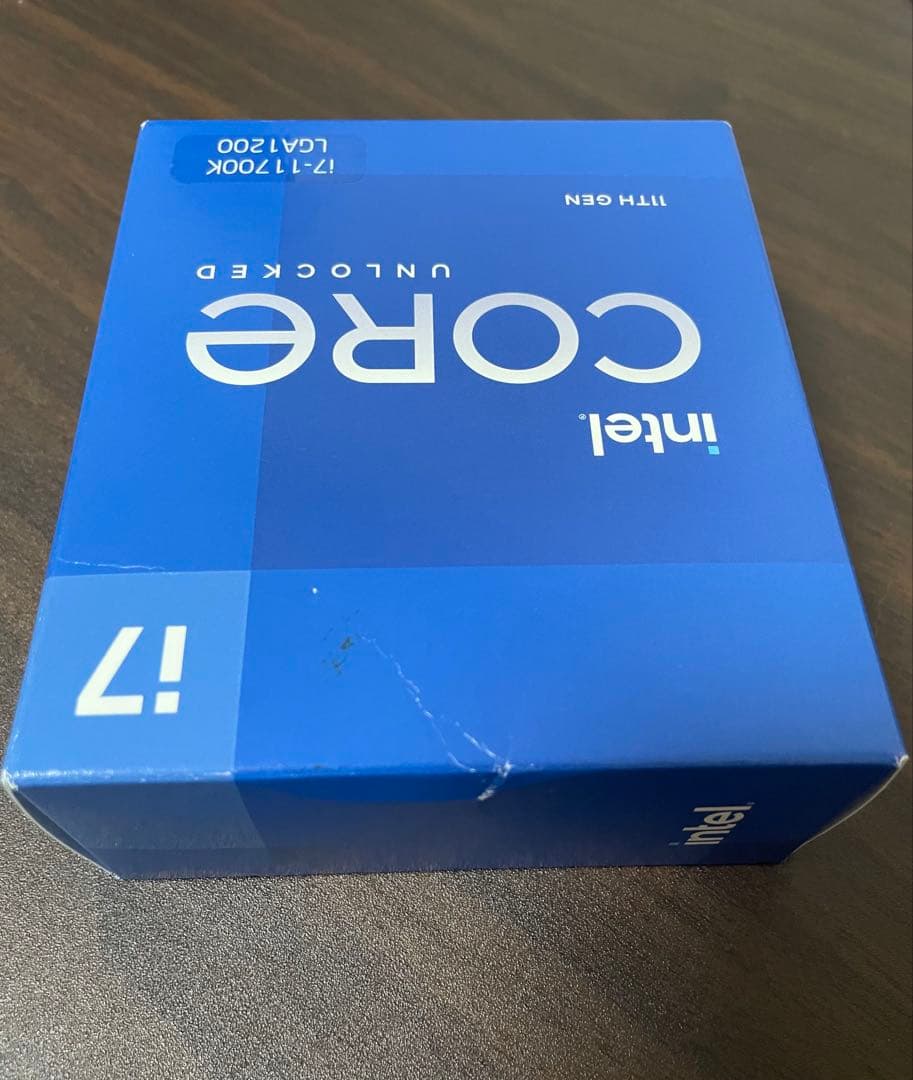 【新品】インテル CPU BX8070811700K Corei7-11700