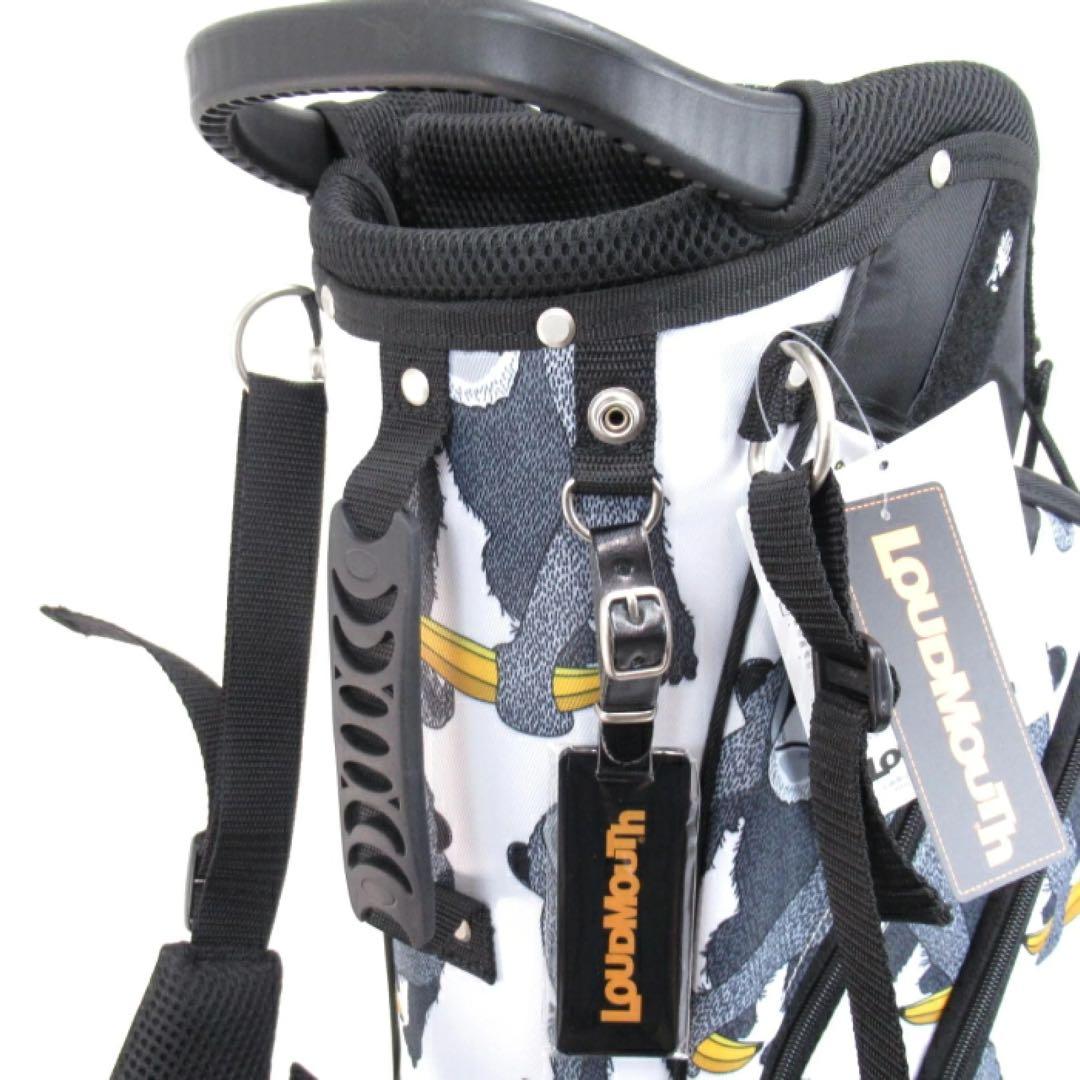 【新品】ラウドマウス キャディバッグ 8.5型 チンパンジー 238