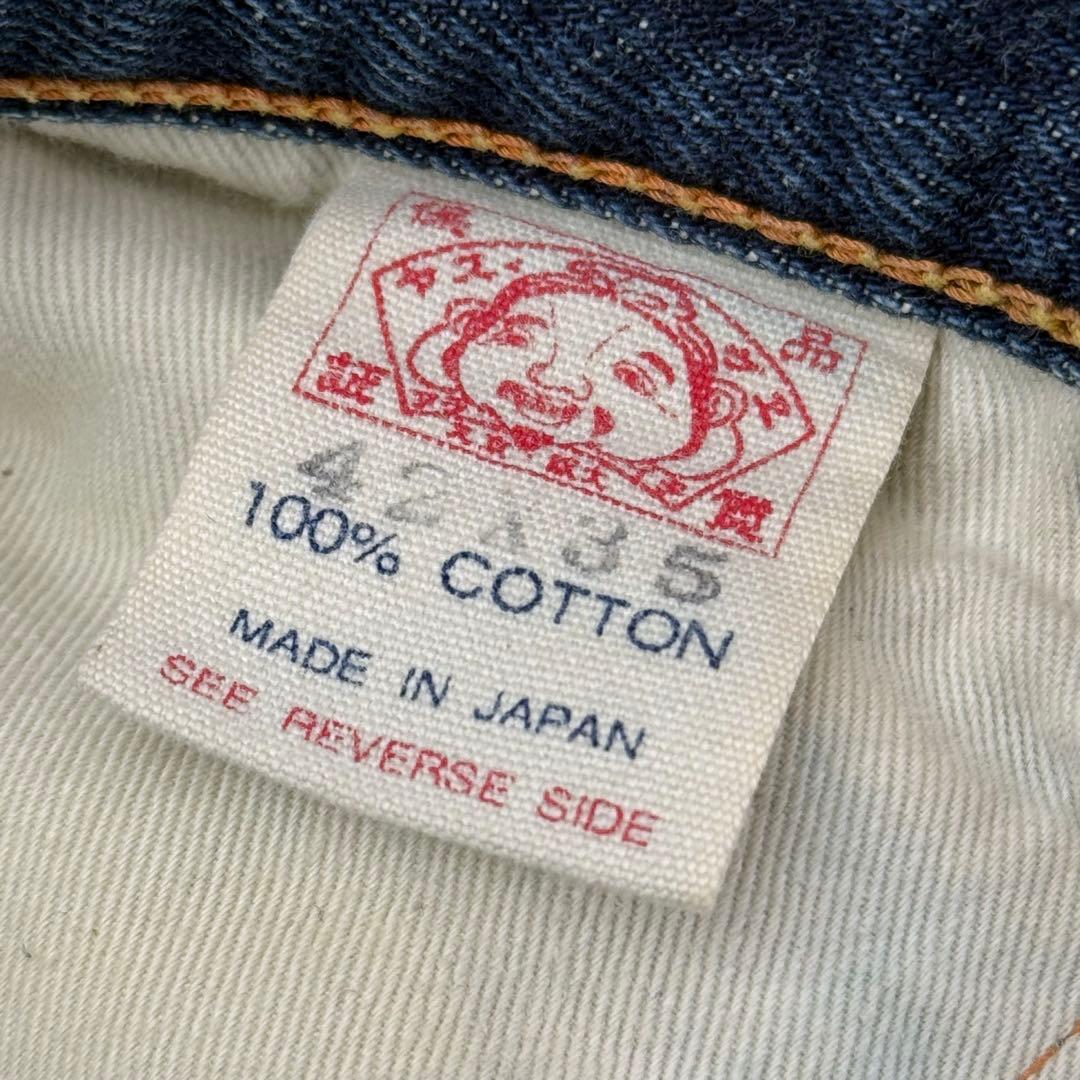 EVISU エヴィス No.2 エビスジーンズ デニムパンツ 黒カモメ42×35