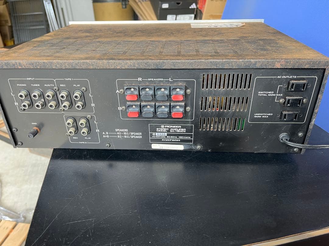 Pioneer SA-7800II ステレオアンプ