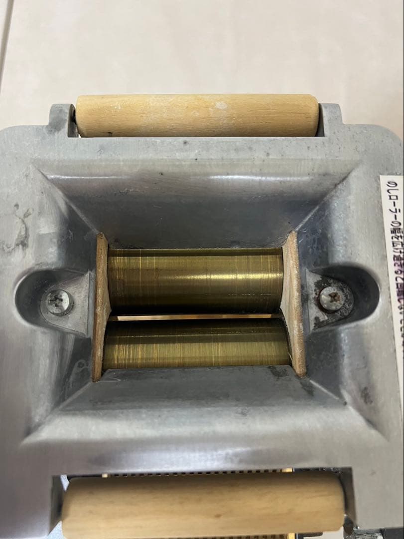 p*o様 コジマ製 鋳物製麺機 1型 本体 片刃4㎜仕様 小野式製麺機タイプ