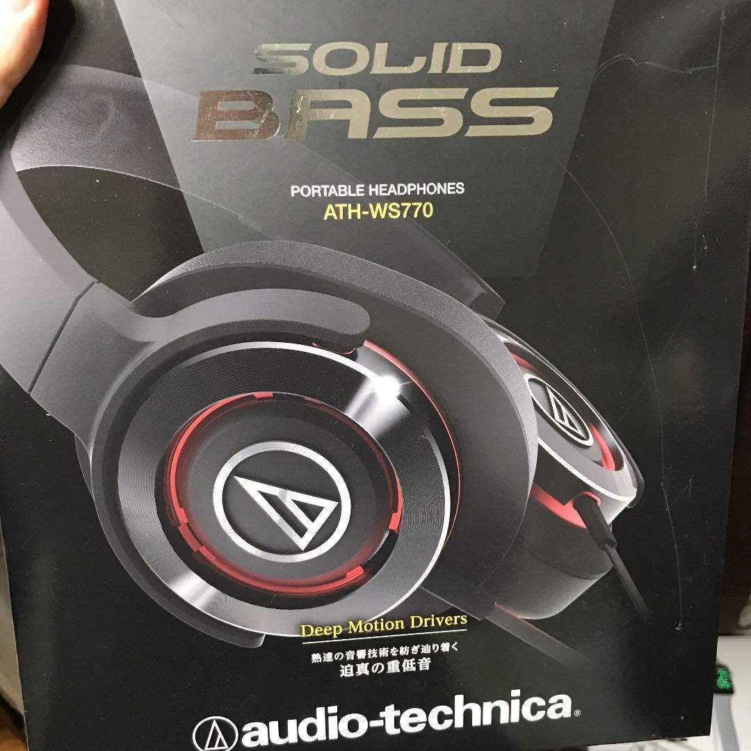 オーディオテクニカ SOLID BASS ATH-WS770