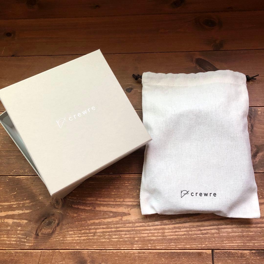 crewre クルーレ ボタンスタッズレザーベルト　ブラック short