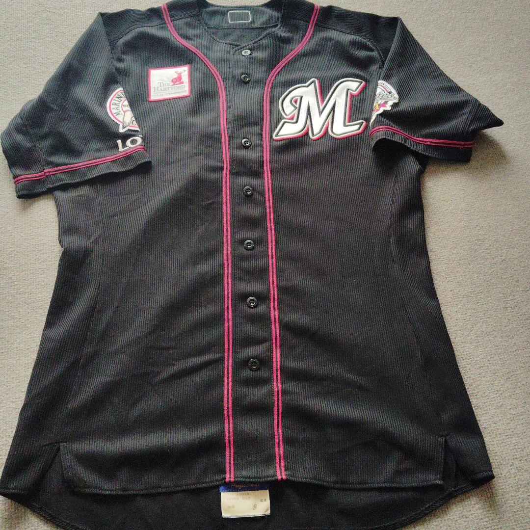 実使用 ユニフォーム 　ロッテ　福浦