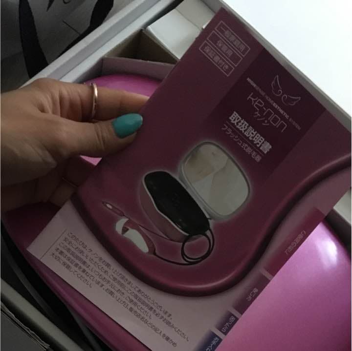 ケノン 脱毛器 ピンク