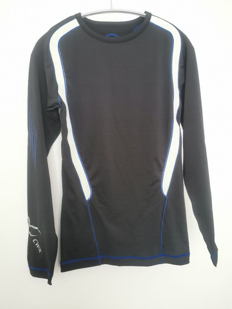 新品 CW-X ワコール メンズ スポーツタイツ、長袖シャツセット