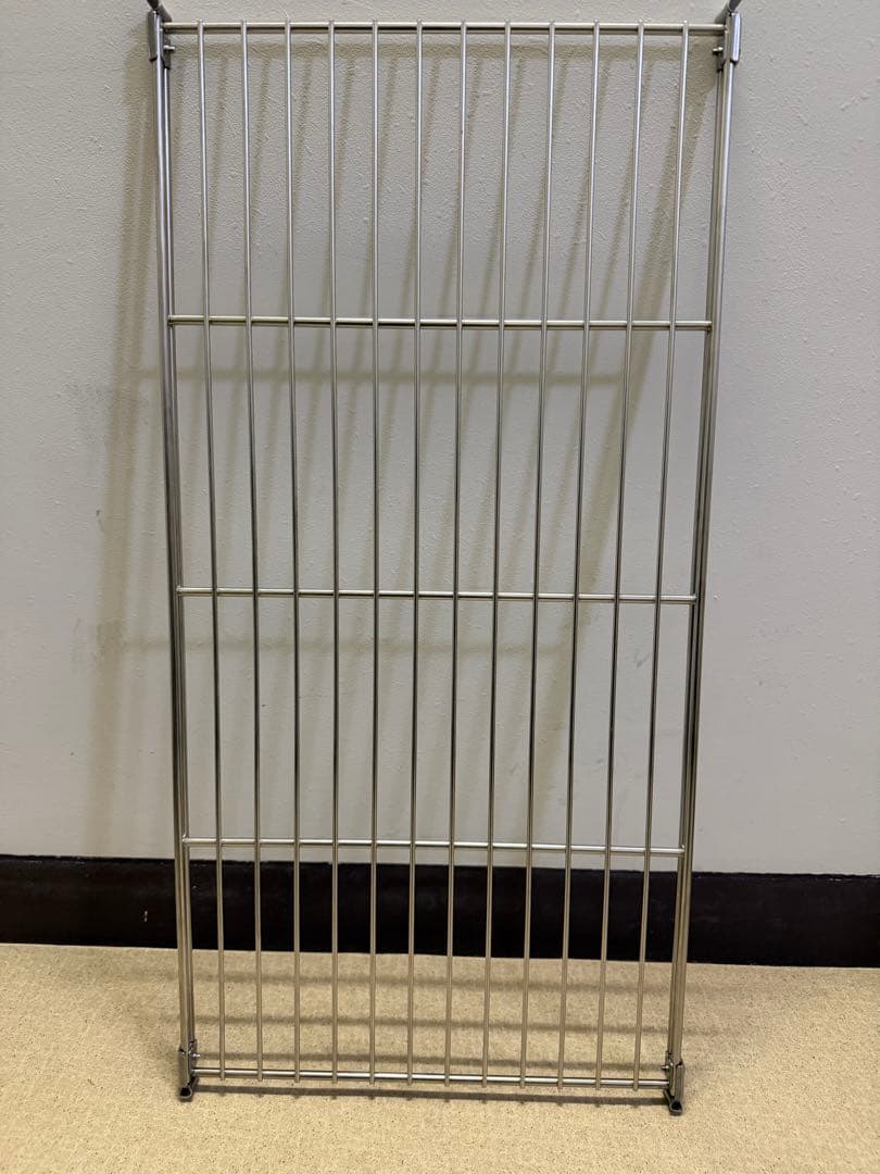 nameさん 専用無印良品ステンレスユニットシェルフ　ステンレス追加棚　2枚