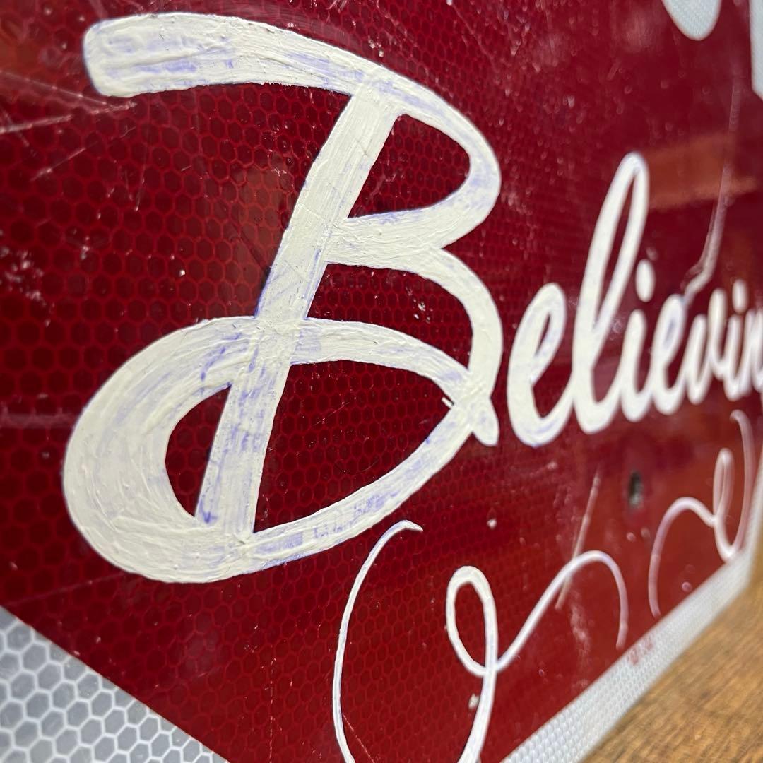 USA STOP ロードサイン 看板 ペイント アメリカ