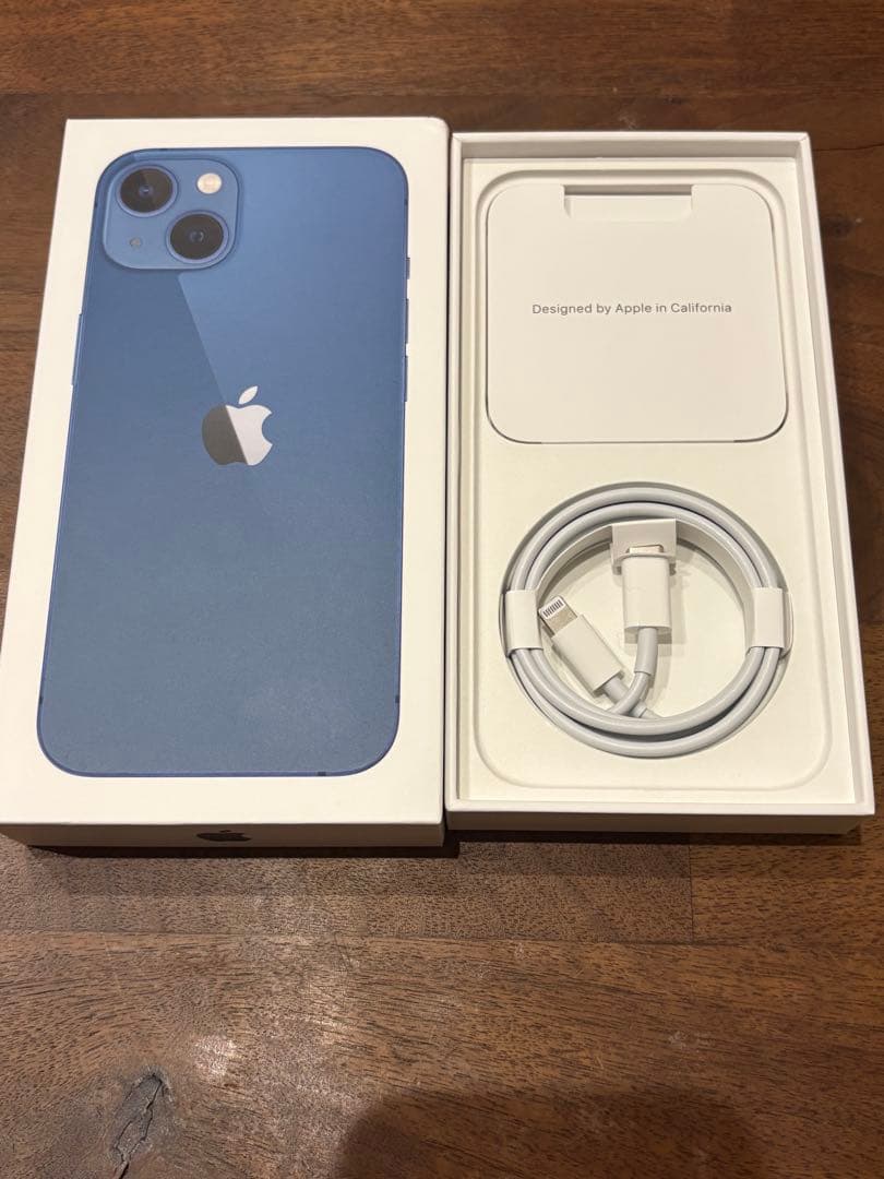 【超美品】Apple iPhone 13 ブルー 本体 SIMフリー