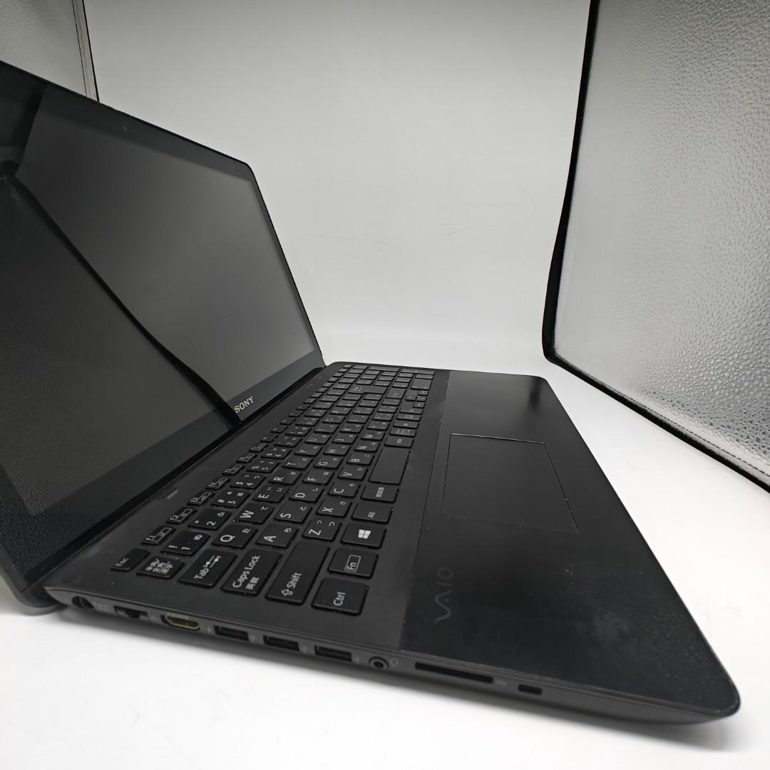 【VAIO】SVF 高速i7 SSD512GB 12GB ブラック ノートPC