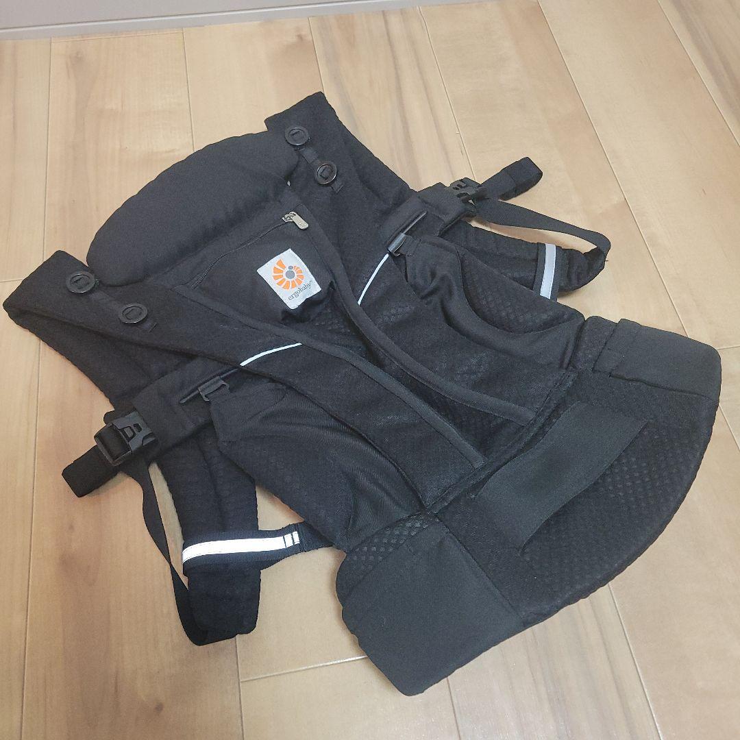 エルゴベビー 抱っこ紐 オムニブリーズ メッシュ オニキスブラック