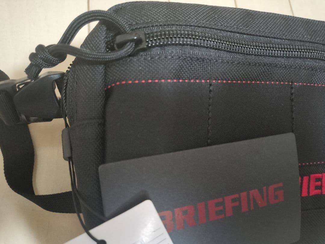 新品未使用　BRIEFING GOLF ダブルジップ ポーチ BRG231G43