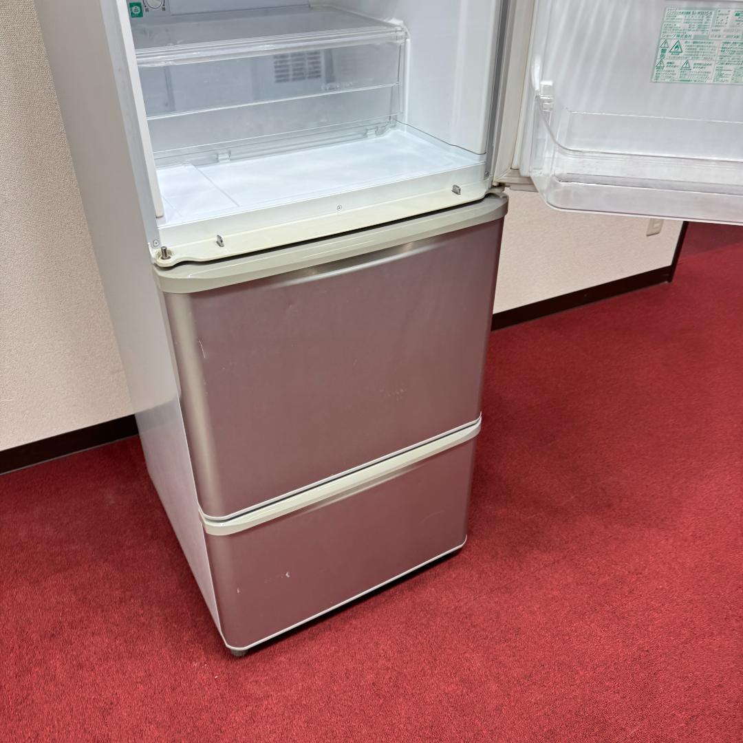 東京23区送料無料　シャープ3ドア冷蔵庫2017年製350L　洗浄/除菌済み