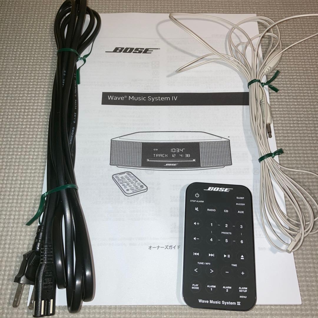 完動:メンテ品　Bose wave music system Ⅳ