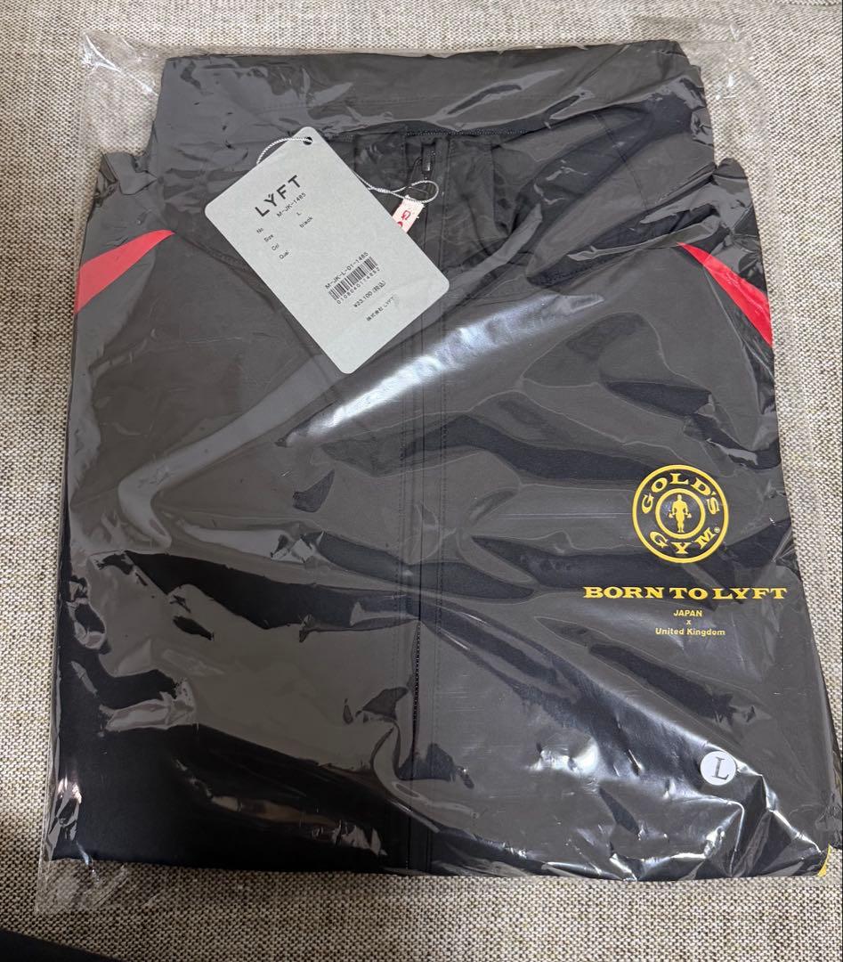 LÝFT × GOLD'S GYM ナイロンジャケット 上のみ