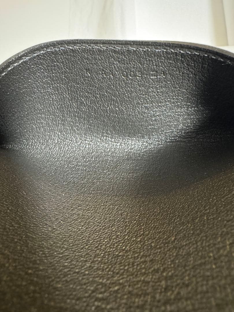 HERMES R.M.S パスポートケース　ダークグレー