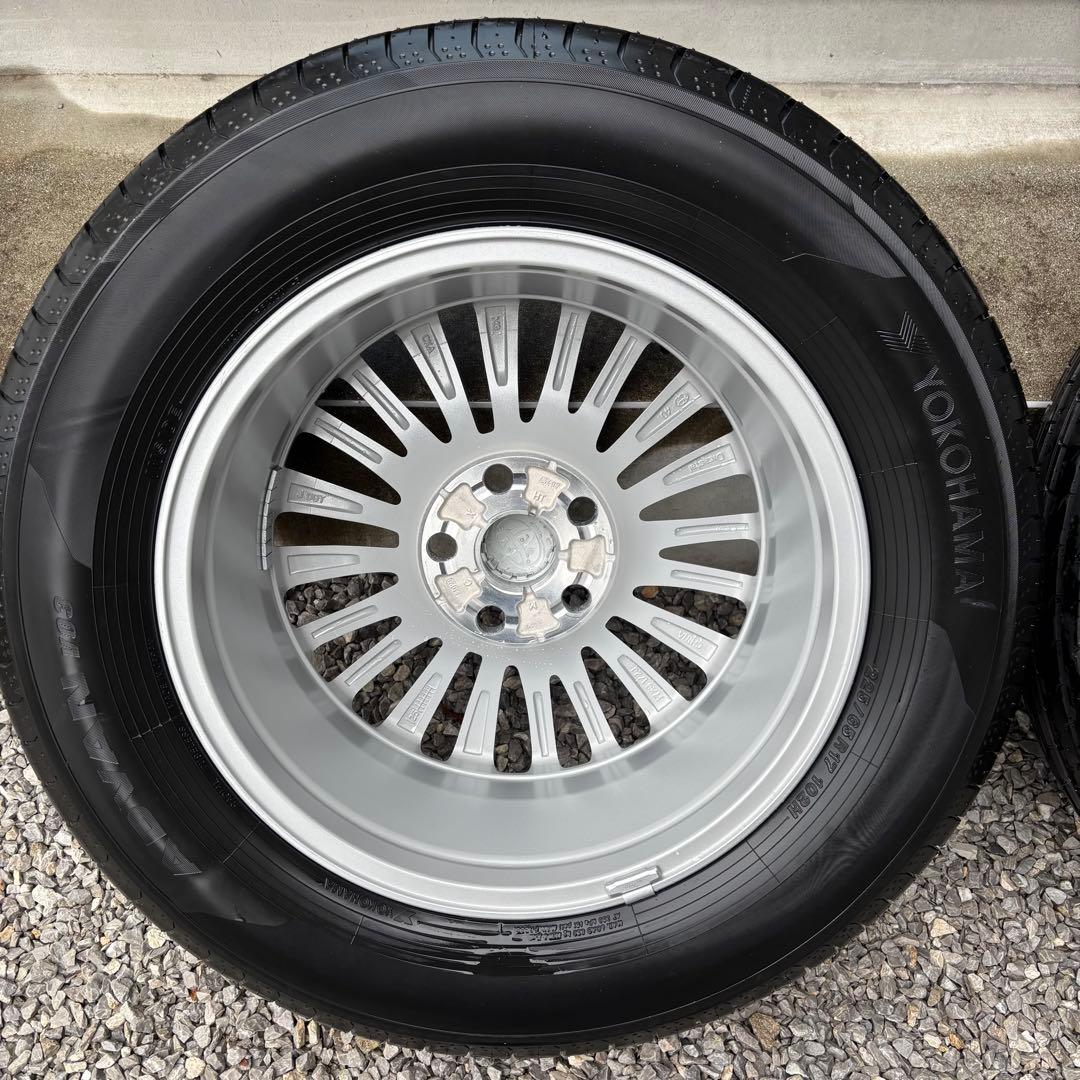 40系アルファード 純正ホイール、タイヤセット 新車外し 17インチ