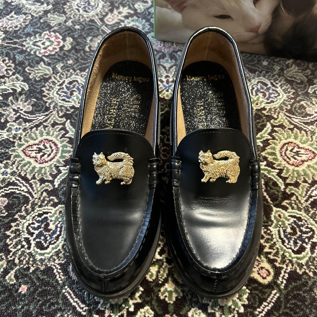 SIIILON × HARUTA memory loafers “Bella”