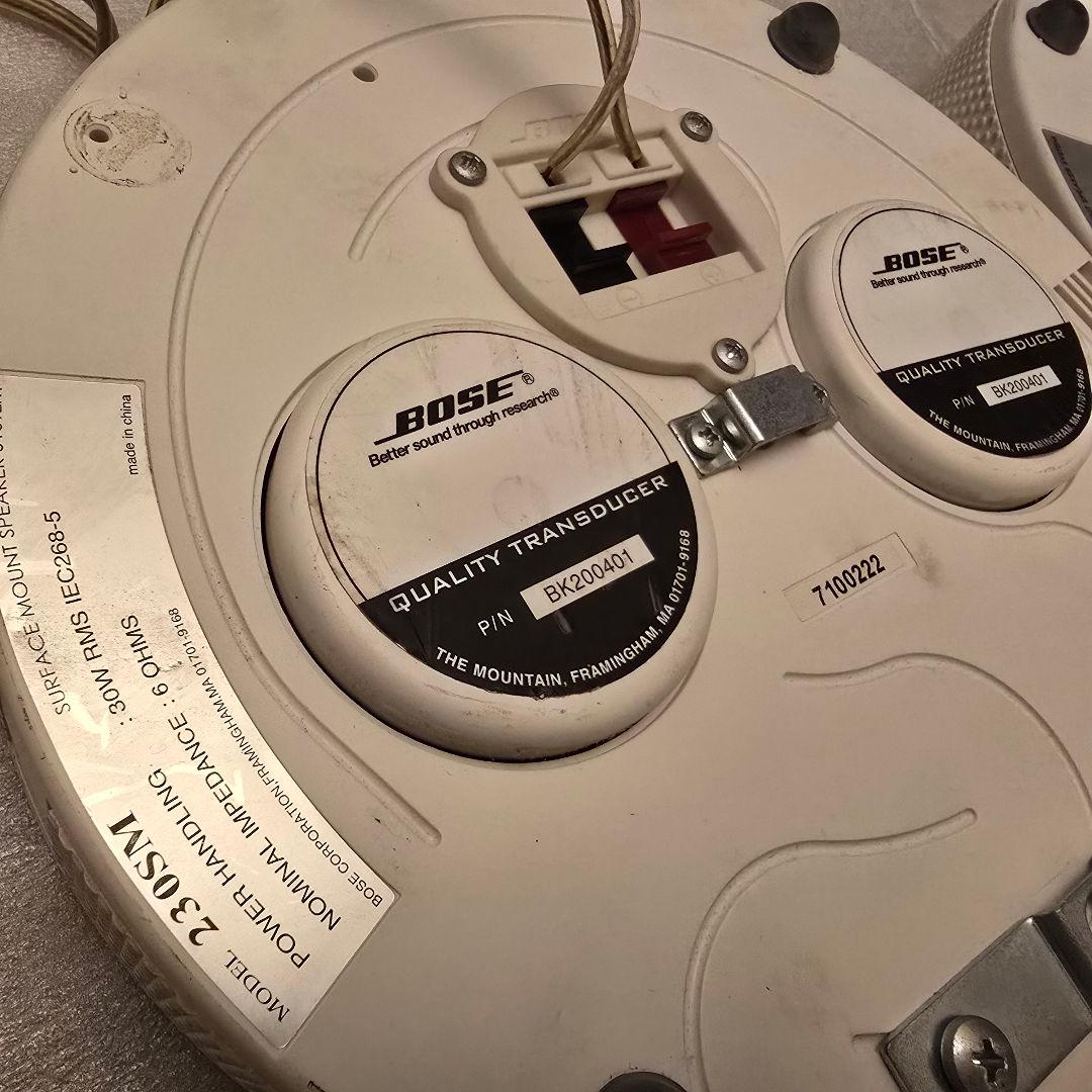 BOSE 230SM 薄型スピーカー2個セット