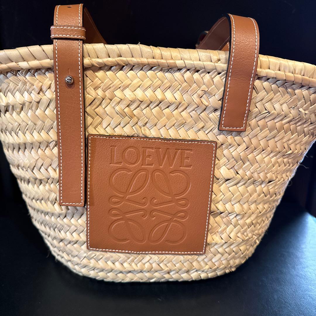 極美品　LOEWE かごバッグ 中サイズ　Mサイズ