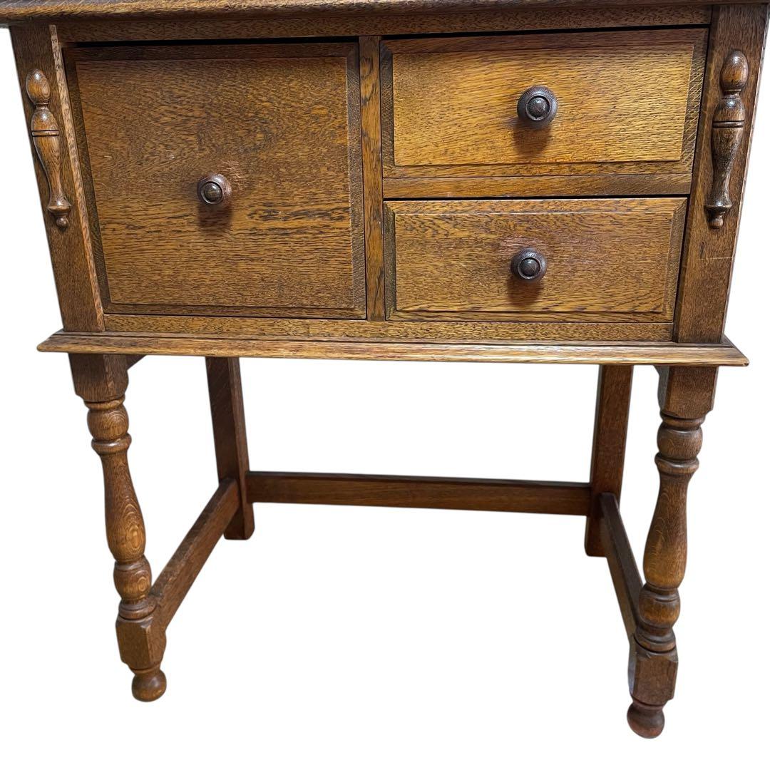 三越Brugge ブルージュ オーク材ドレッサー　英国クラシカル クラシック家具