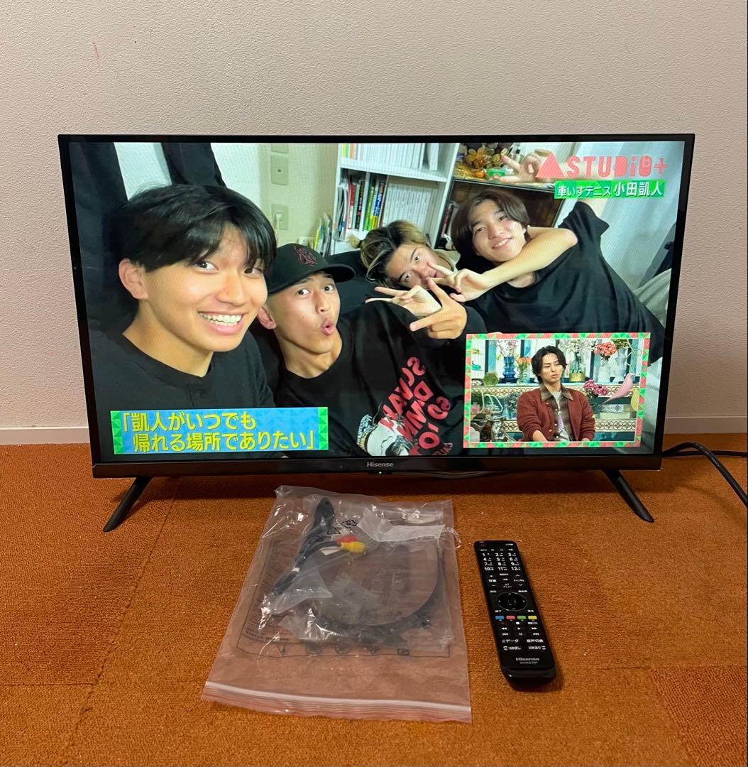 ハイセンス 2022年製 液晶テレビ 32V型 Wチューナ外付HDD可