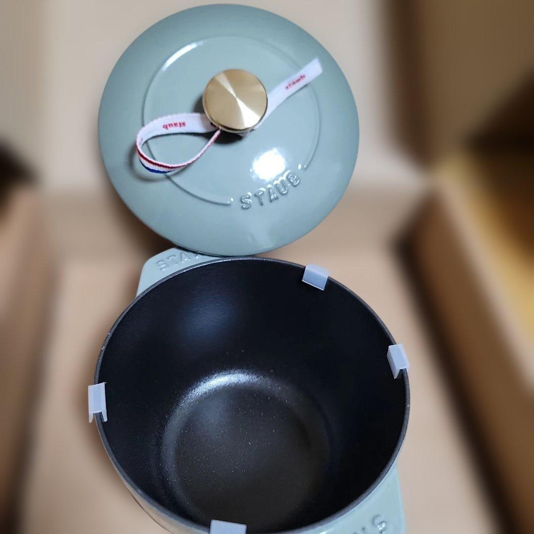 STAUB ユーカリ ラ ココット de GOHAN M ストウブ