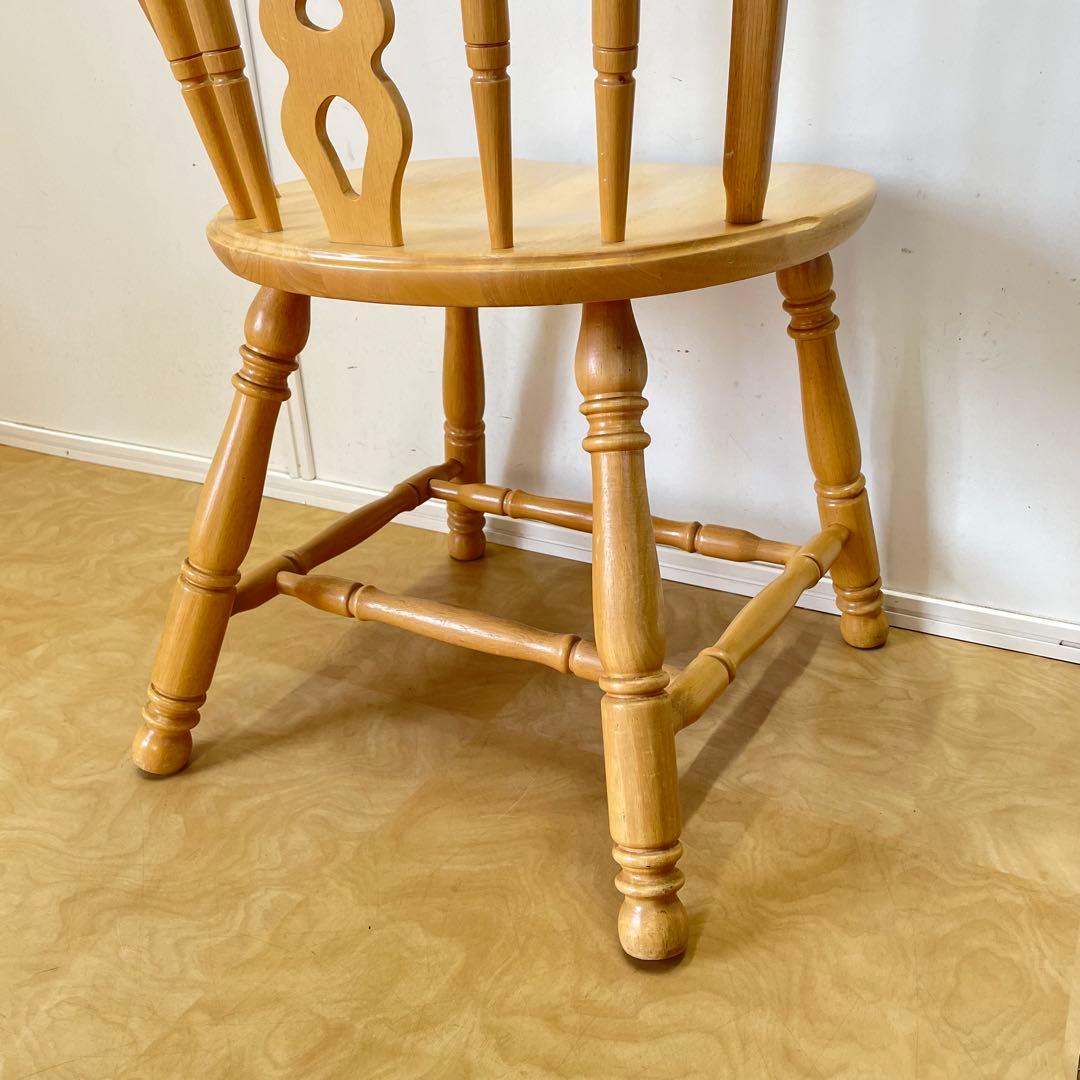 ウィンザーチェア 木製ダイニングチェア 椅子 イス アンティーク 英国スタイル