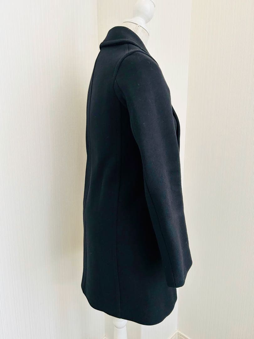 Drawer ドゥロワー/p ピーコート/メルトン/美品/金釦/ウールコート