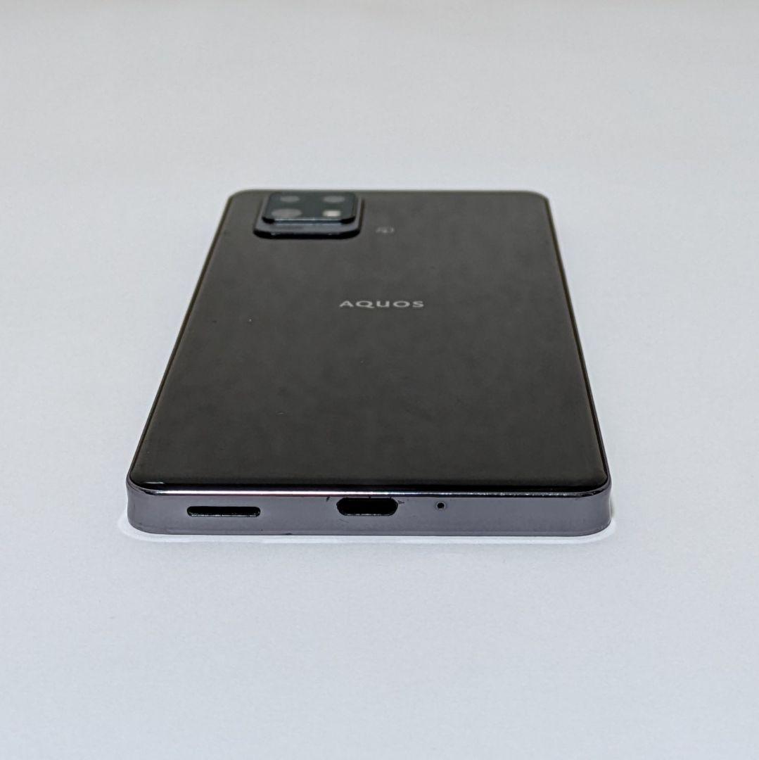 【液晶美品】AQUOS zero6 A102SH 黒 ソフトバンク SIMフリー