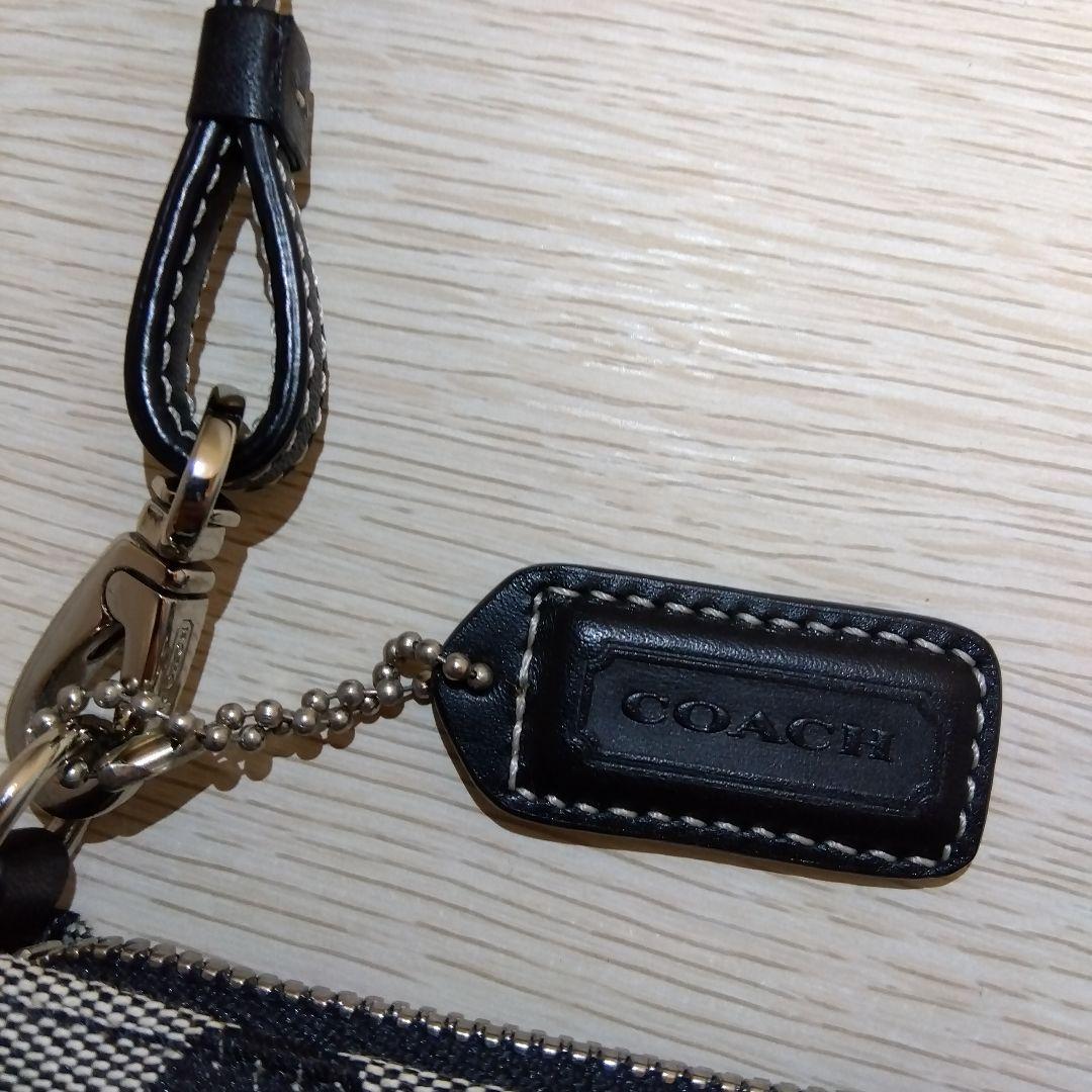 COACHバック　アクセサリーポーチ シグネチャー