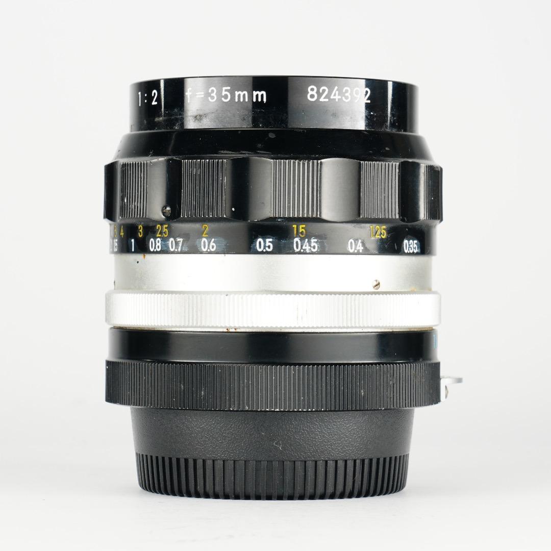 【整備テスト】Nikon Nikkor-o c auto 35mm f2 392