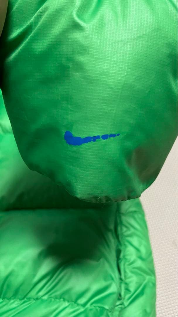 【希少】NIKE ACC ダウンパーカ 800FPグリーン L Y2K