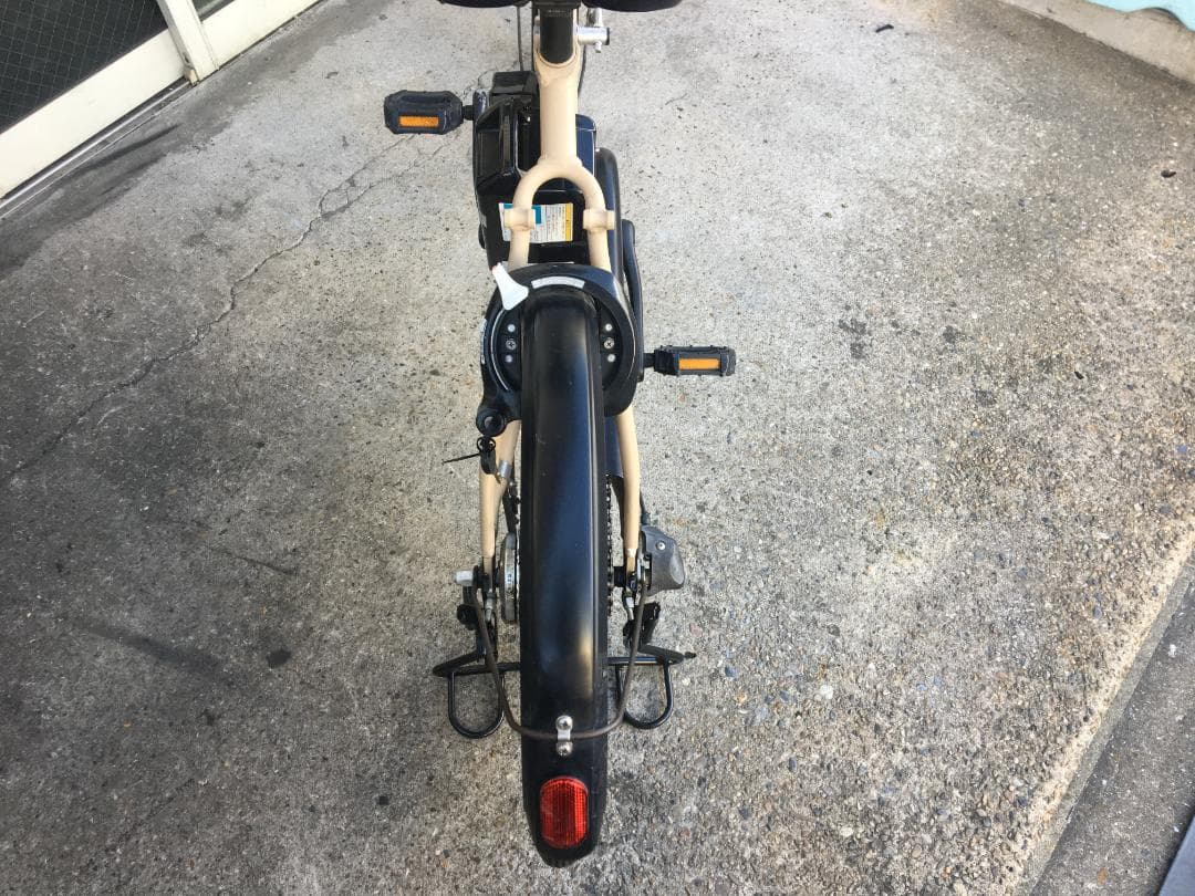 地域限定送料無料　アシスタユニ　12,3AH　アイボリー　神戸市　電動自転車