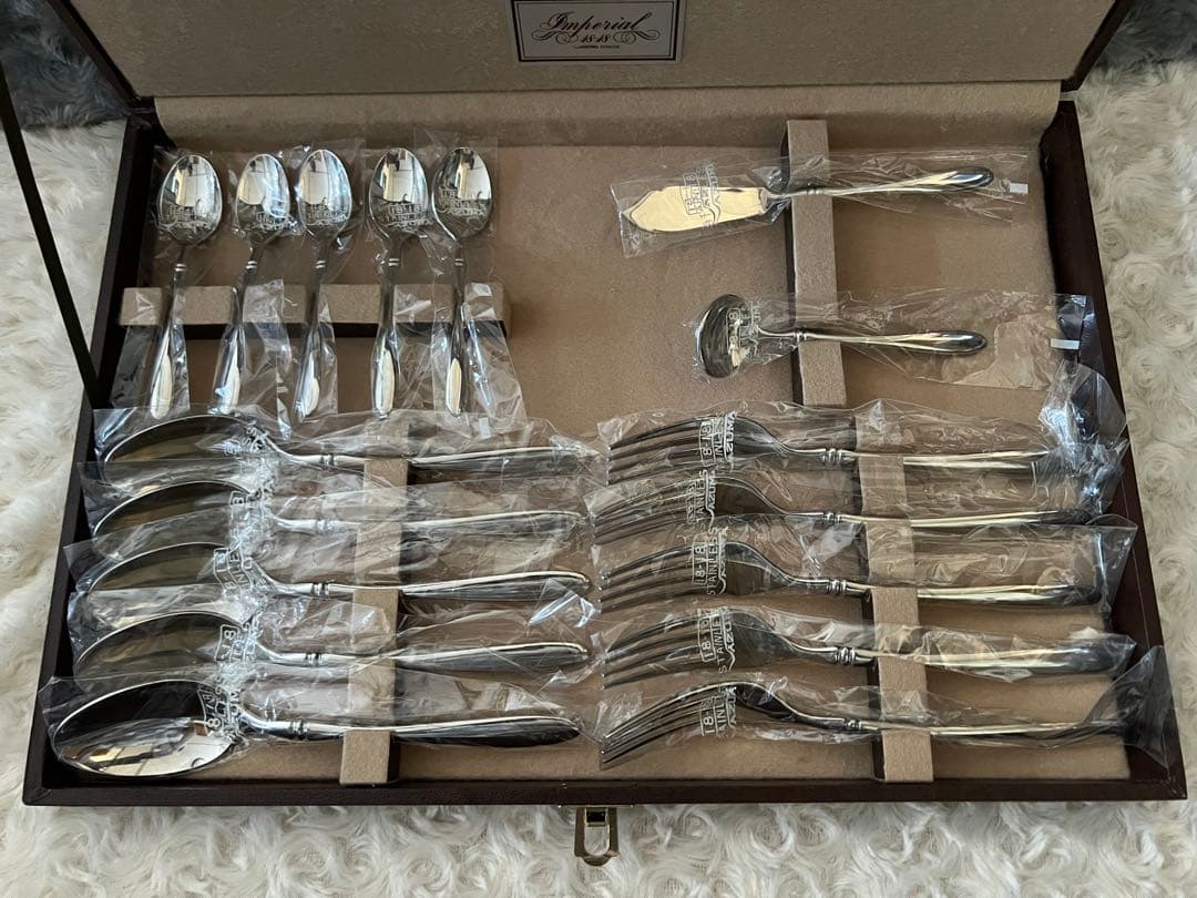 アズマ　カトラリーセット　インペリアル 18-18 ディナーセット〈22本〉※