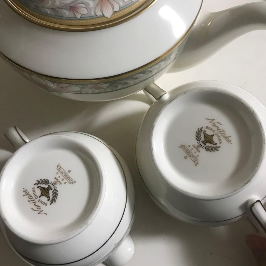 Noritake ノリタケ CHARLOTTE シャーロット ティーセット